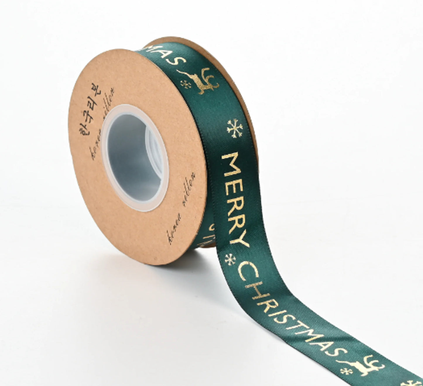 Ribbon Printed Christmas Design