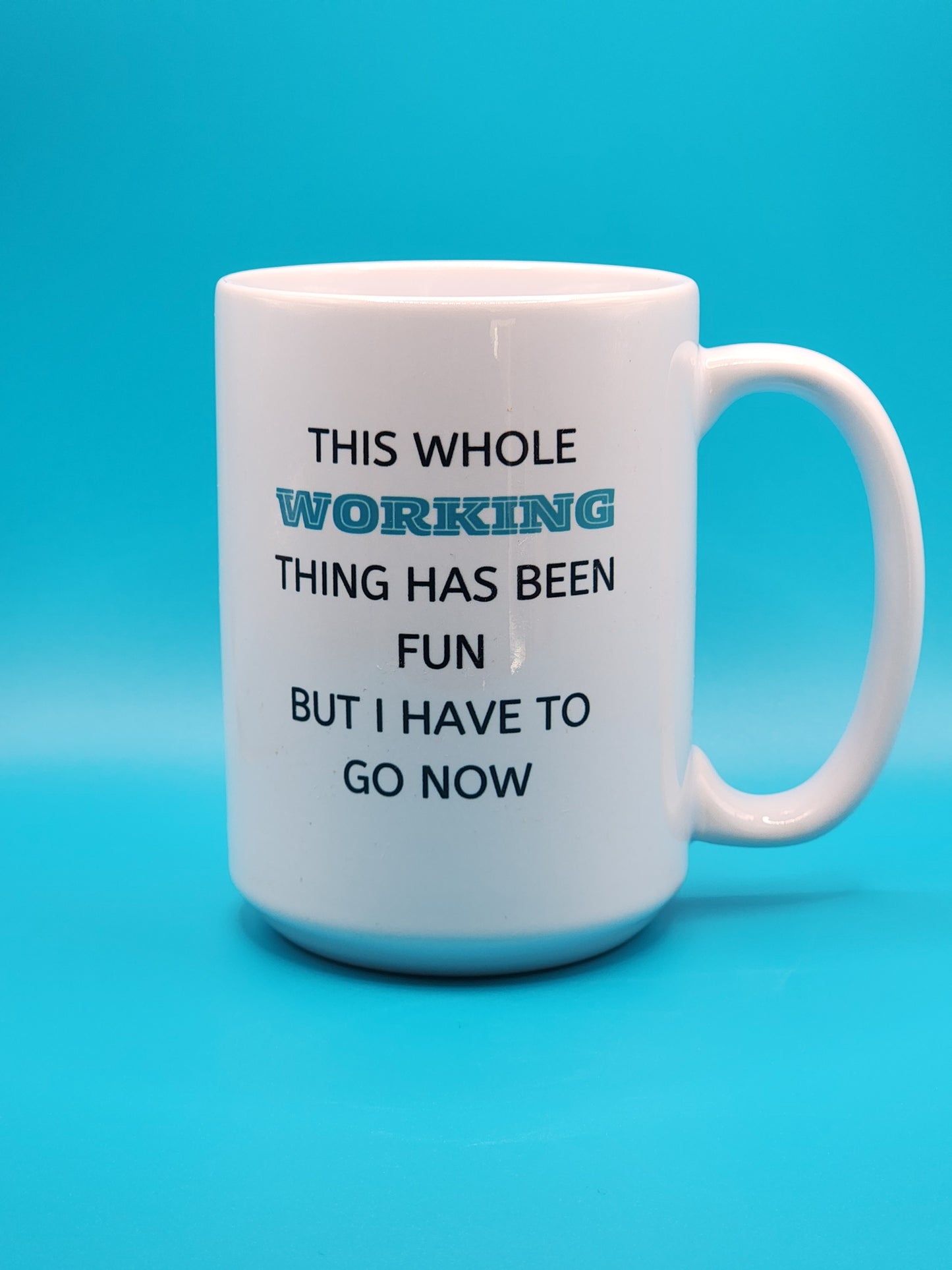 Retired 15oz White Mug