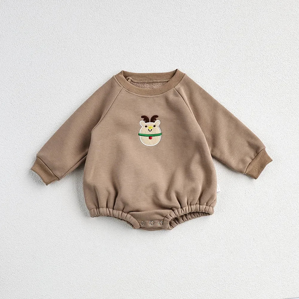 CuddleJoy Christmas Baby Bodysuits