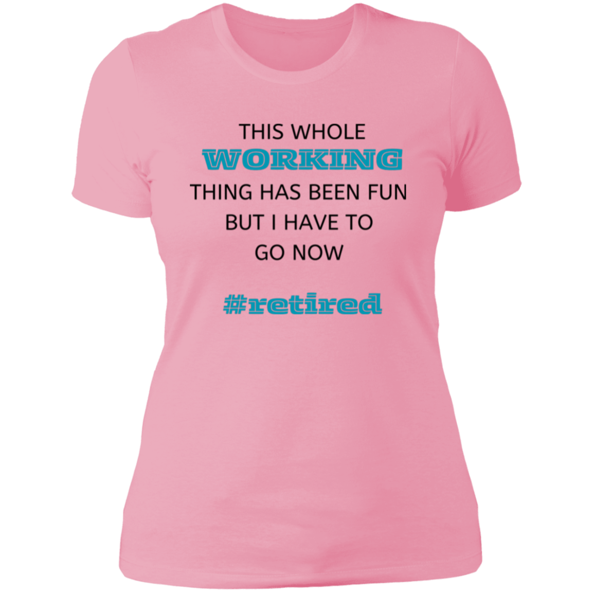 Retired Ladies' T-Shirt