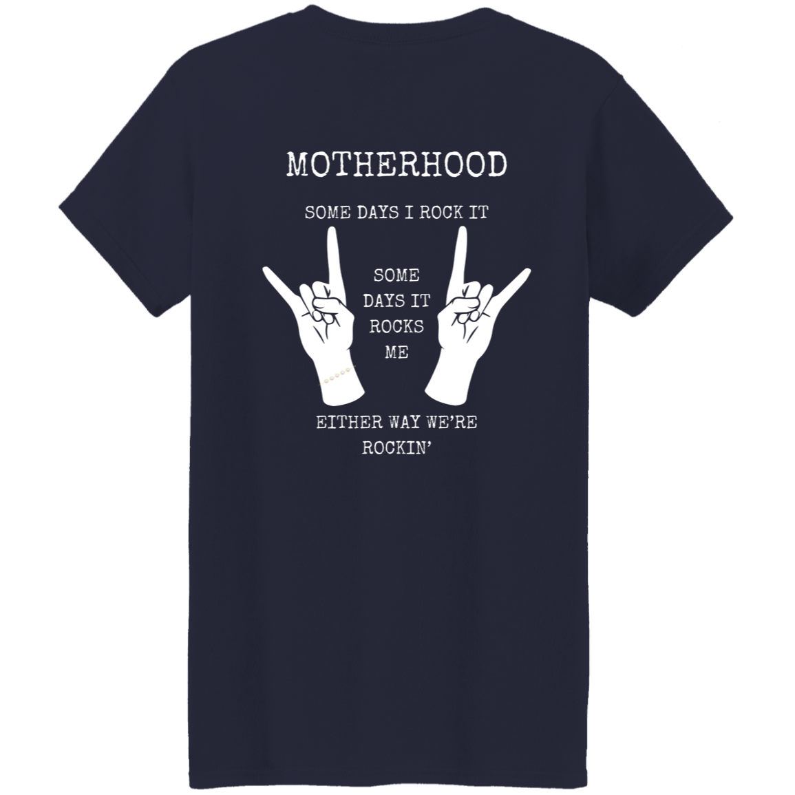 Motherhood Rocks T-shirt