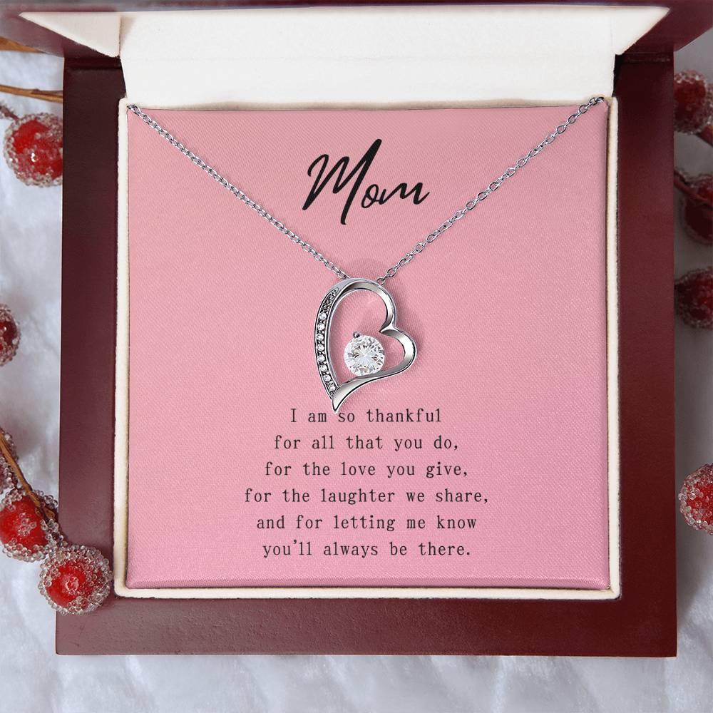 Mom | Thankful | Forever Love Necklace