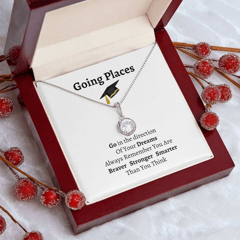 Graduation Message Eternal Hope Pendant