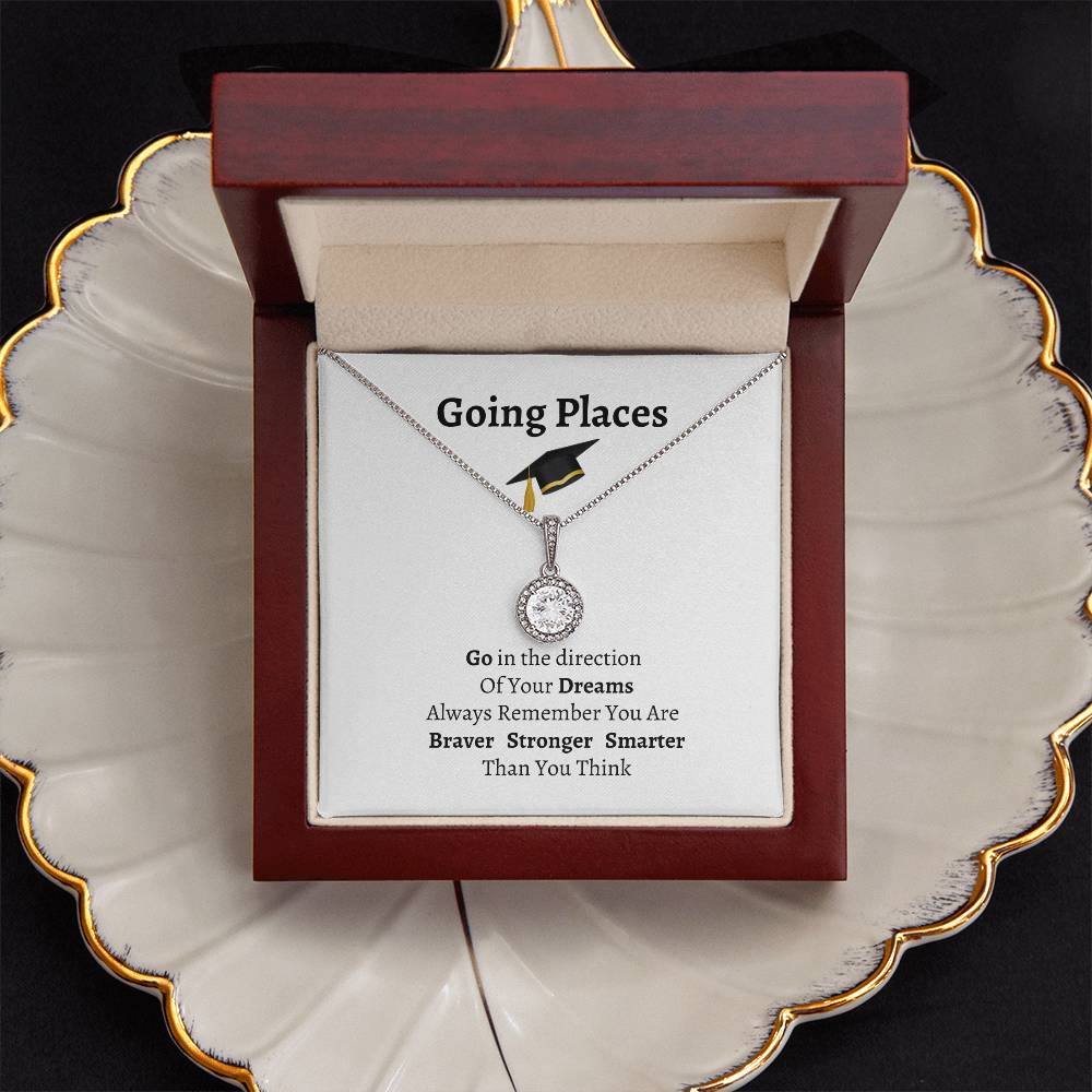 Graduation Message Eternal Hope Pendant