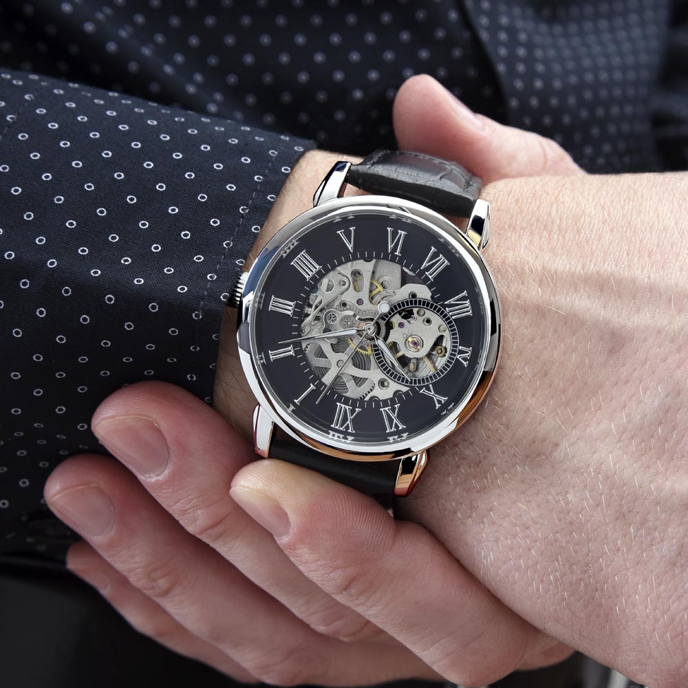 Dad | Thank You | Father's Day | Openwork Watch