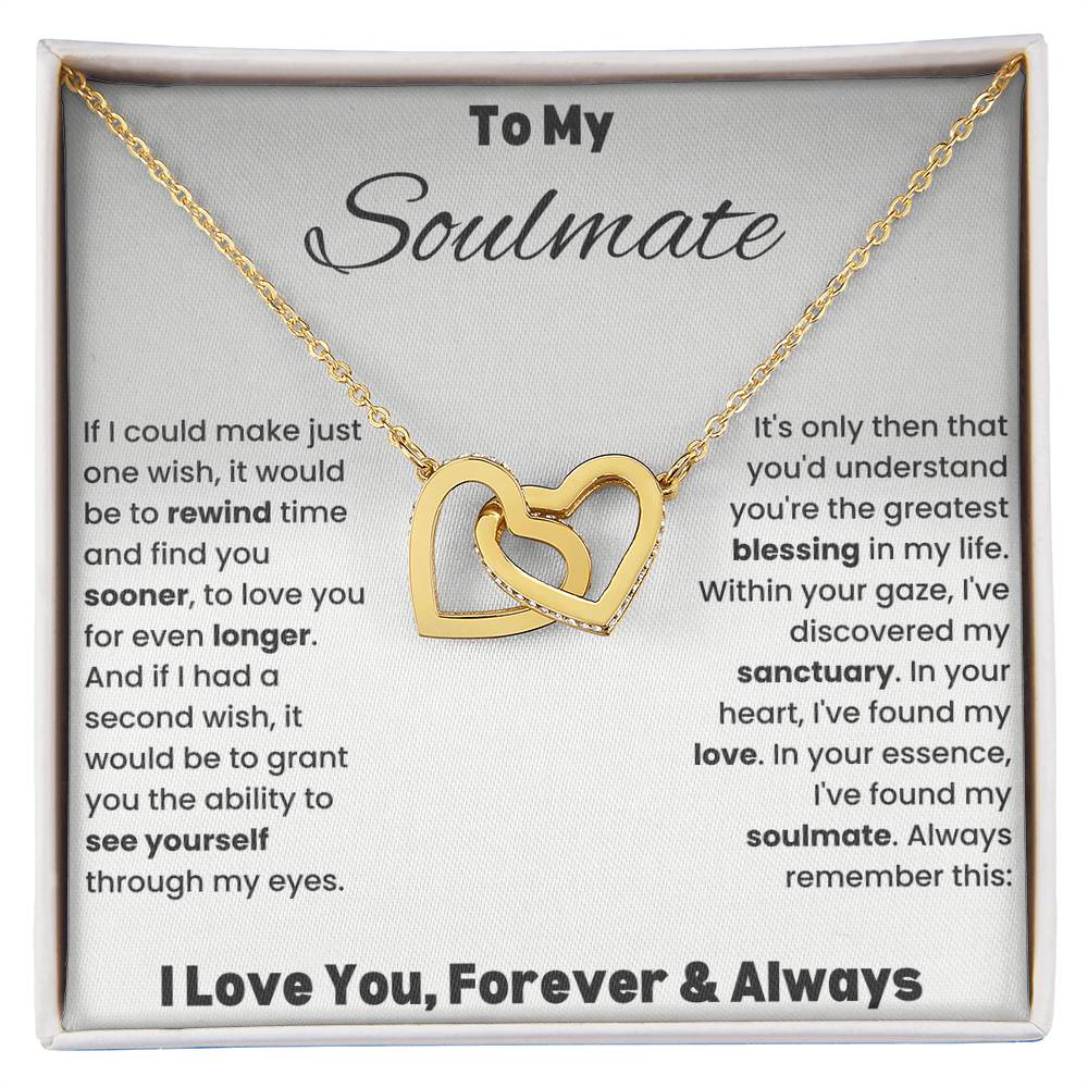 Soulmate | Interlocking Hearts | Necklace