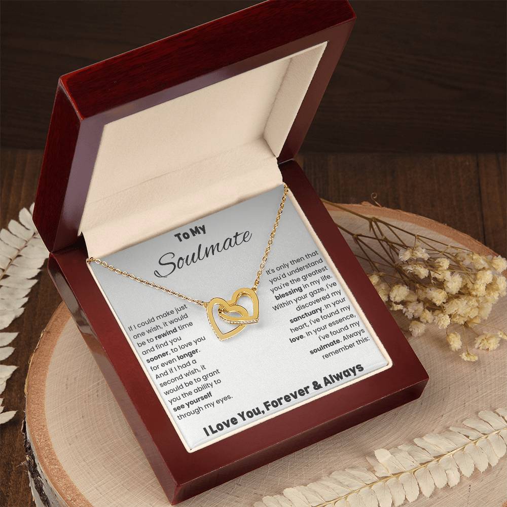 Soulmate | Interlocking Hearts | Necklace