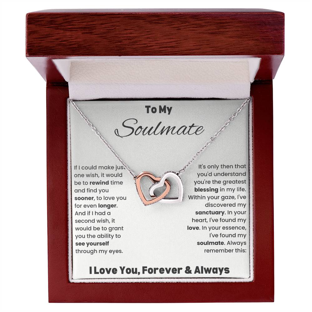 Soulmate | Interlocking Hearts | Necklace