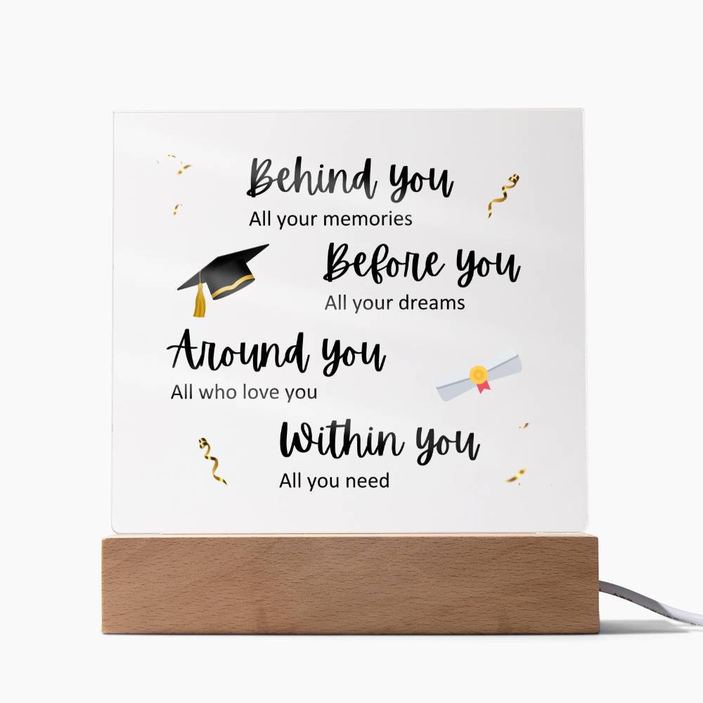 Grad Poem Plaque