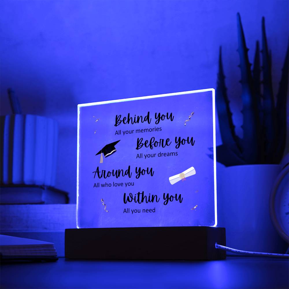 Grad Poem Plaque