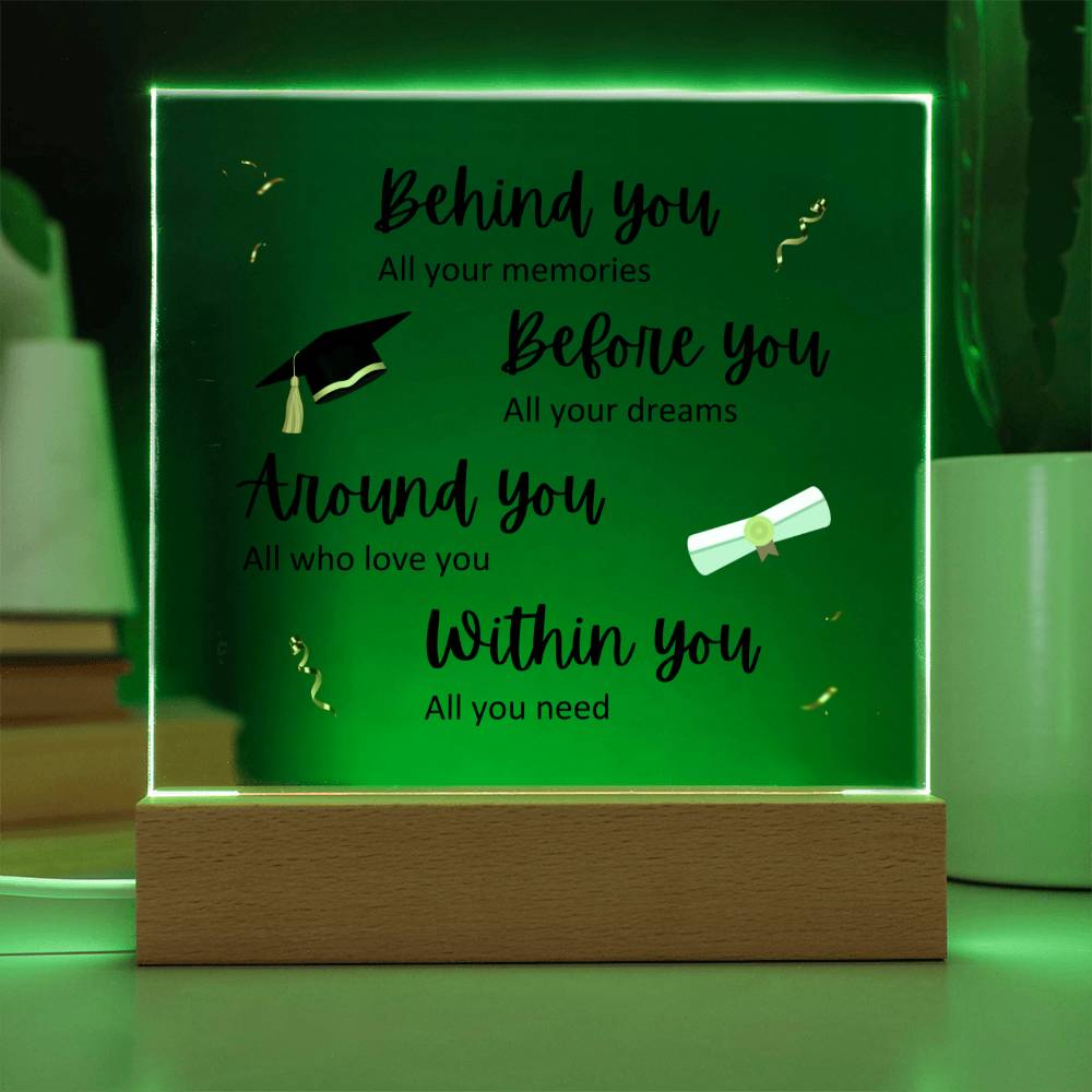 Grad Poem Plaque