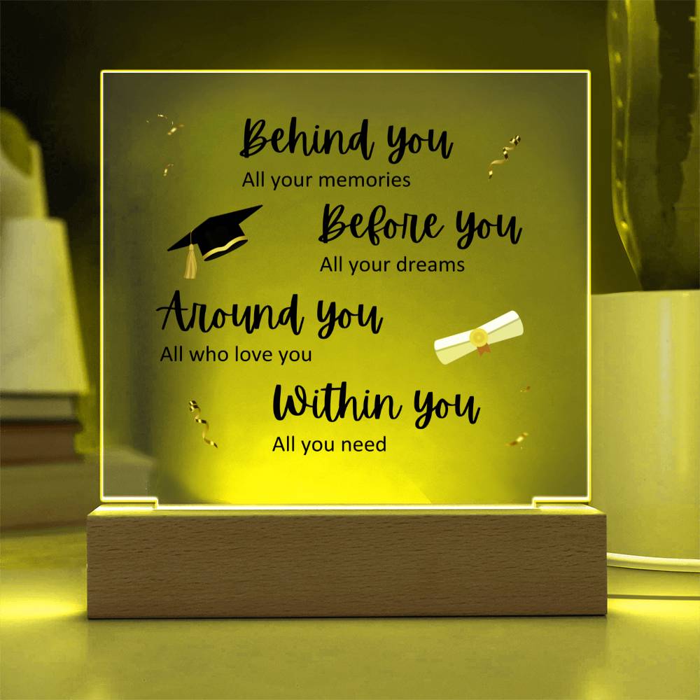 Grad Poem Plaque