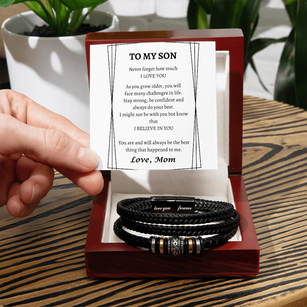 To My Son | Love You Forever Bracelet