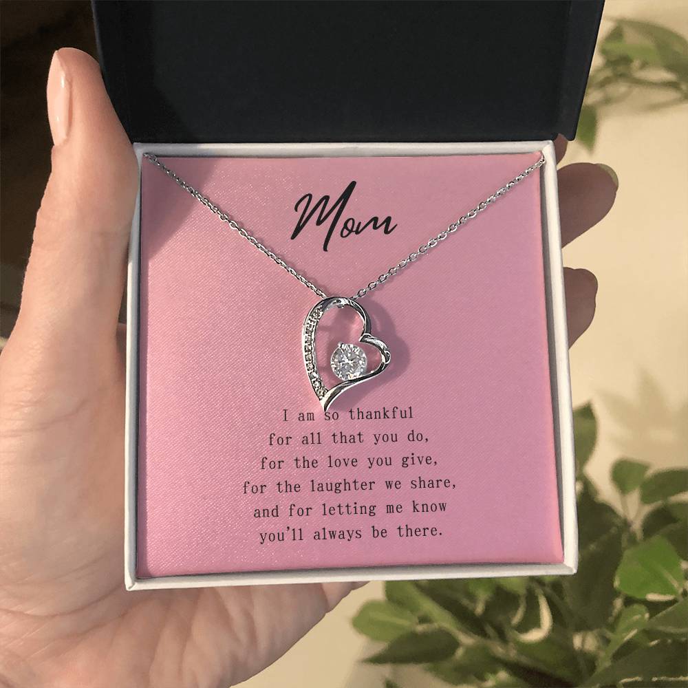 Mom | Thankful | Forever Love Necklace