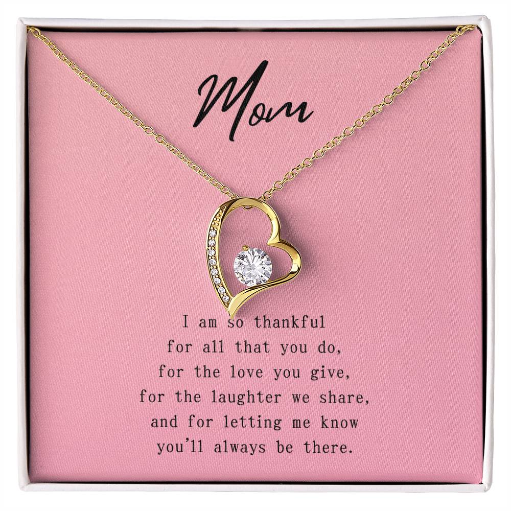 Mom | Thankful | Forever Love Necklace