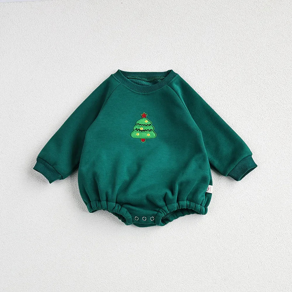 CuddleJoy Christmas Baby Bodysuits