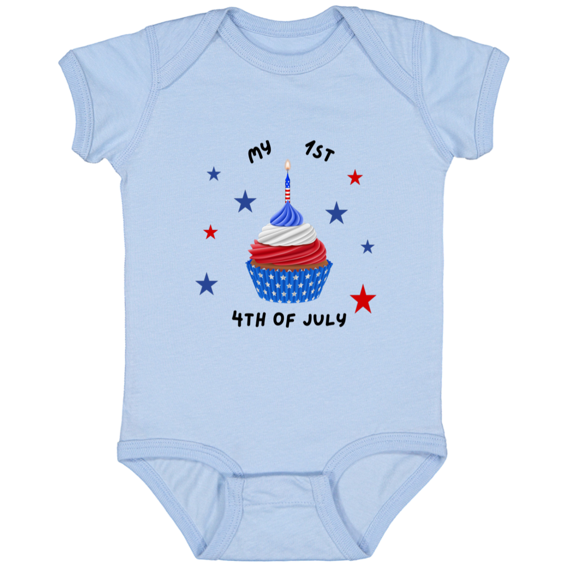 America First Infant Fine Jersey Bodysuit