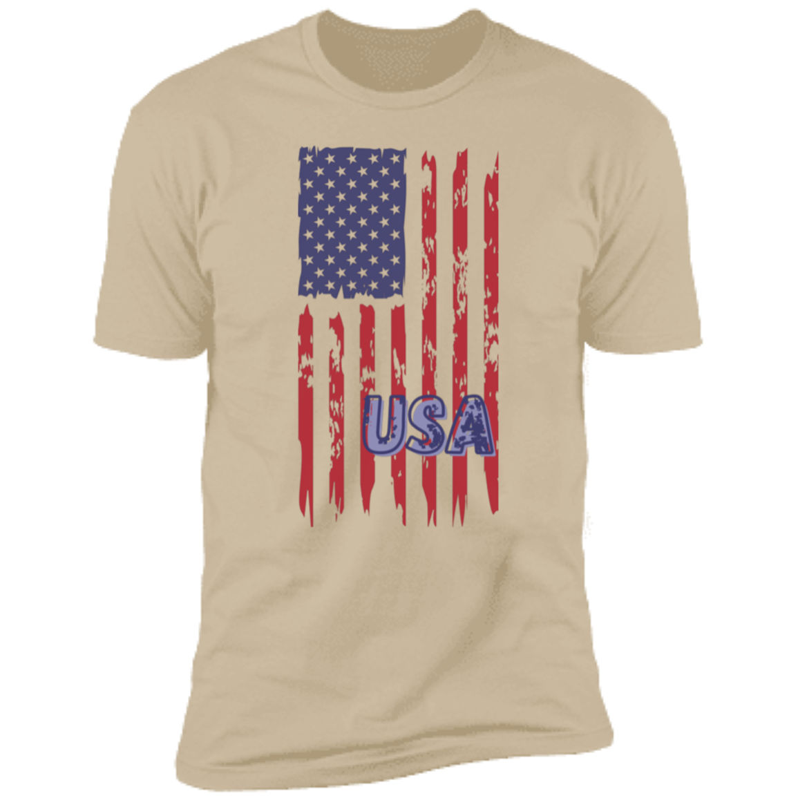 American Flag Men's Premium Short Sleeve T-Shirt