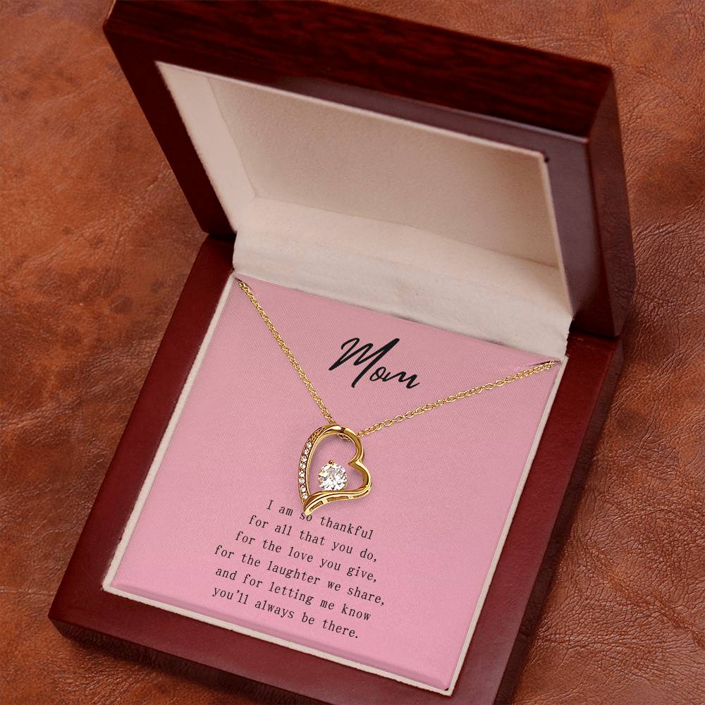 Mom | Thankful | Forever Love Necklace