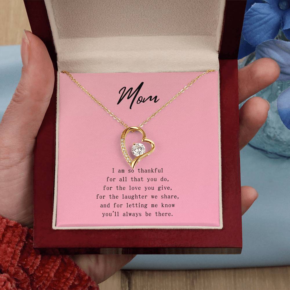 Mom | Thankful | Forever Love Necklace