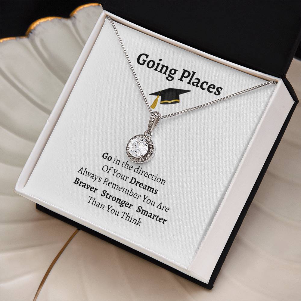 Graduation Message Eternal Hope Pendant