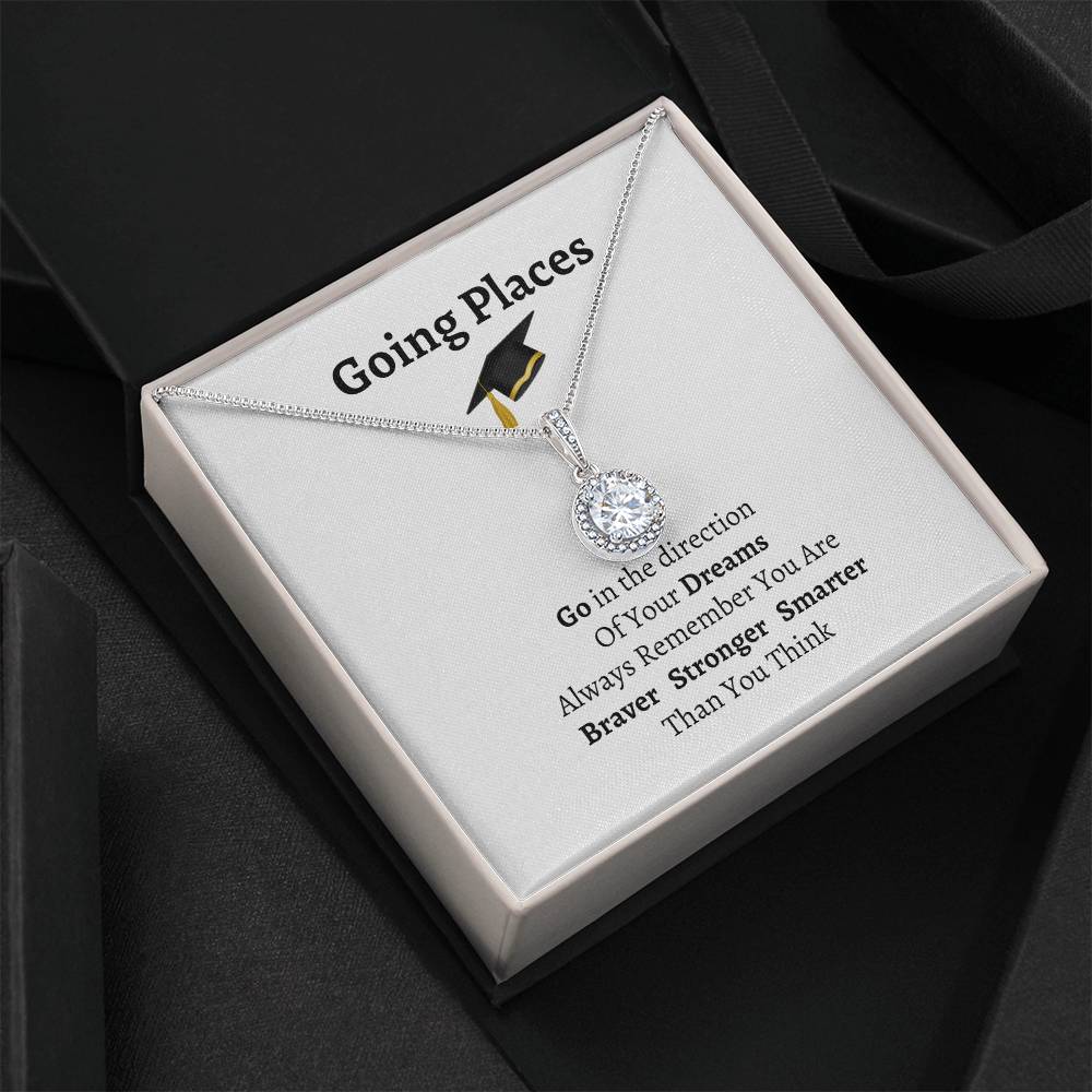 Graduation Message Eternal Hope Pendant