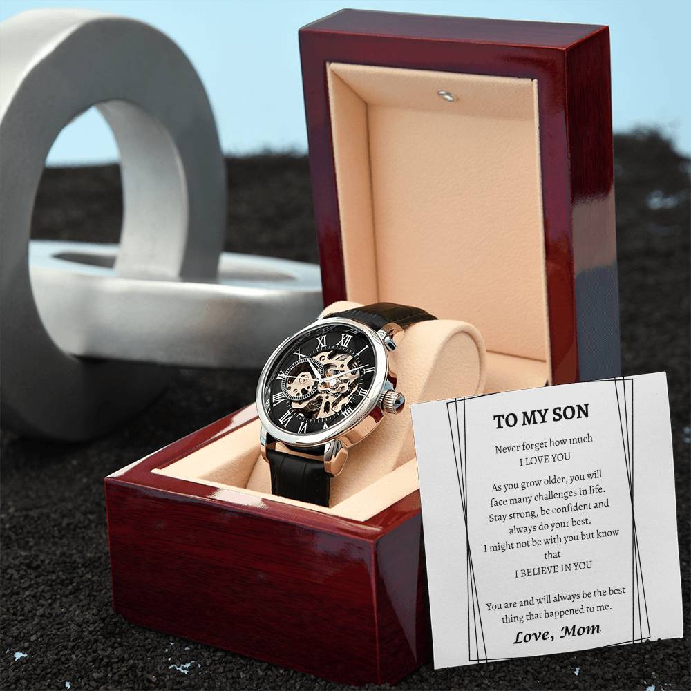 To My Son | Openwork Watch