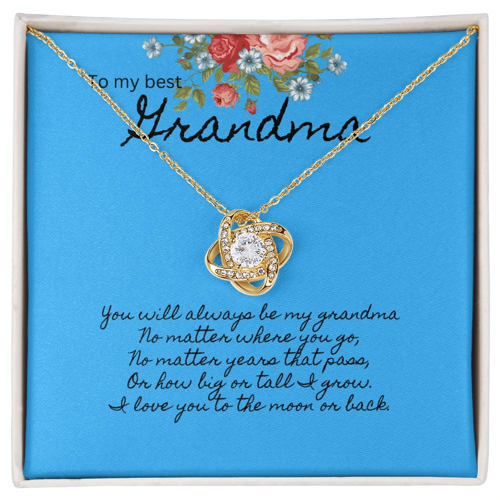Best Grandma | Love Knot Necklace