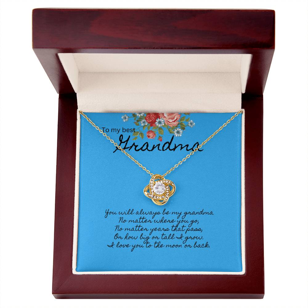 Best Grandma | Love Knot Necklace