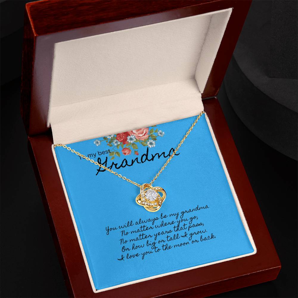 Best Grandma | Love Knot Necklace