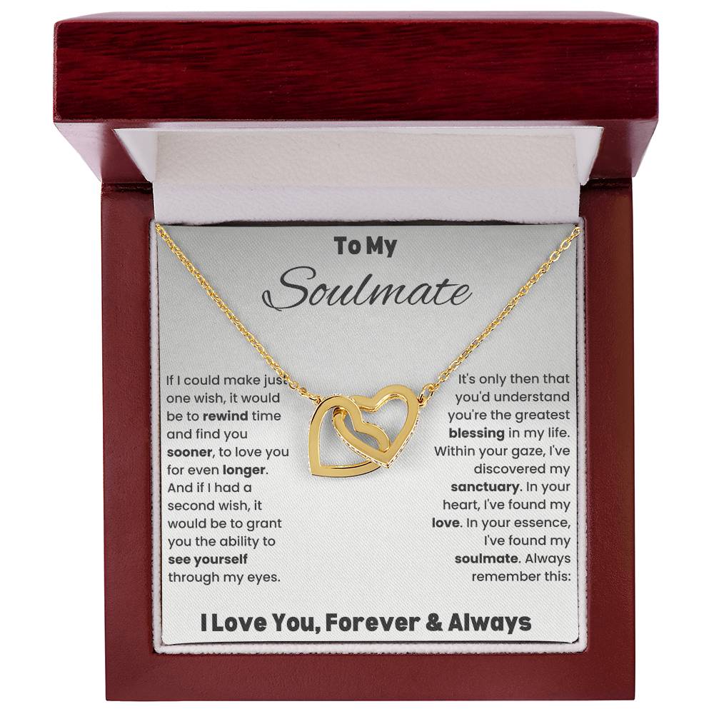 Soulmate | Interlocking Hearts | Necklace