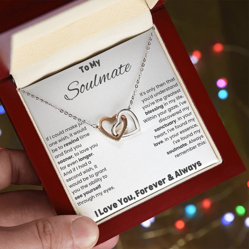Soulmate | Interlocking Hearts | Necklace