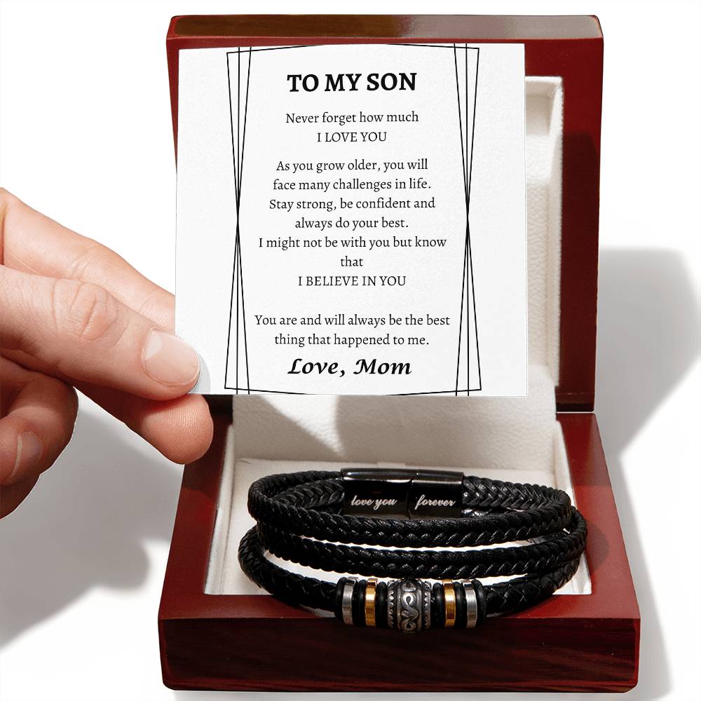 To My Son | Love You Forever Bracelet