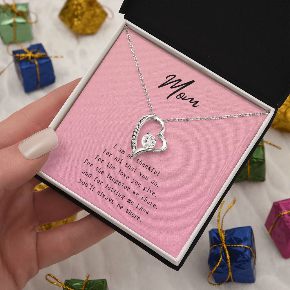 Mom | Thankful | Forever Love Necklace