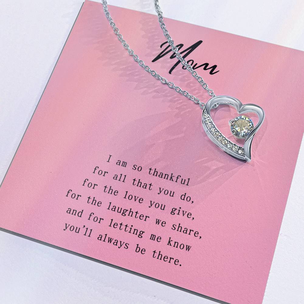 Mom | Thankful | Forever Love Necklace