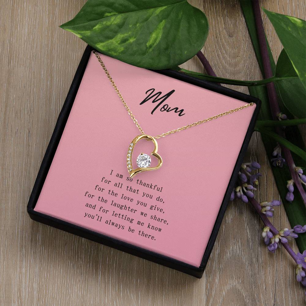 Mom | Thankful | Forever Love Necklace