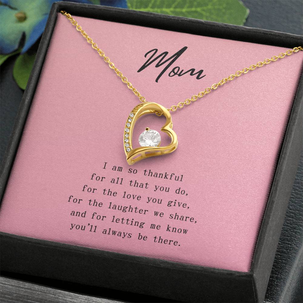 Mom | Thankful | Forever Love Necklace
