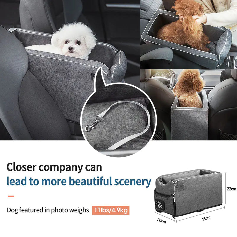 Portable Cat Dog Bed Travel Seat