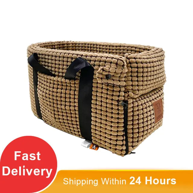 Portable Cat Dog Bed Travel Seat