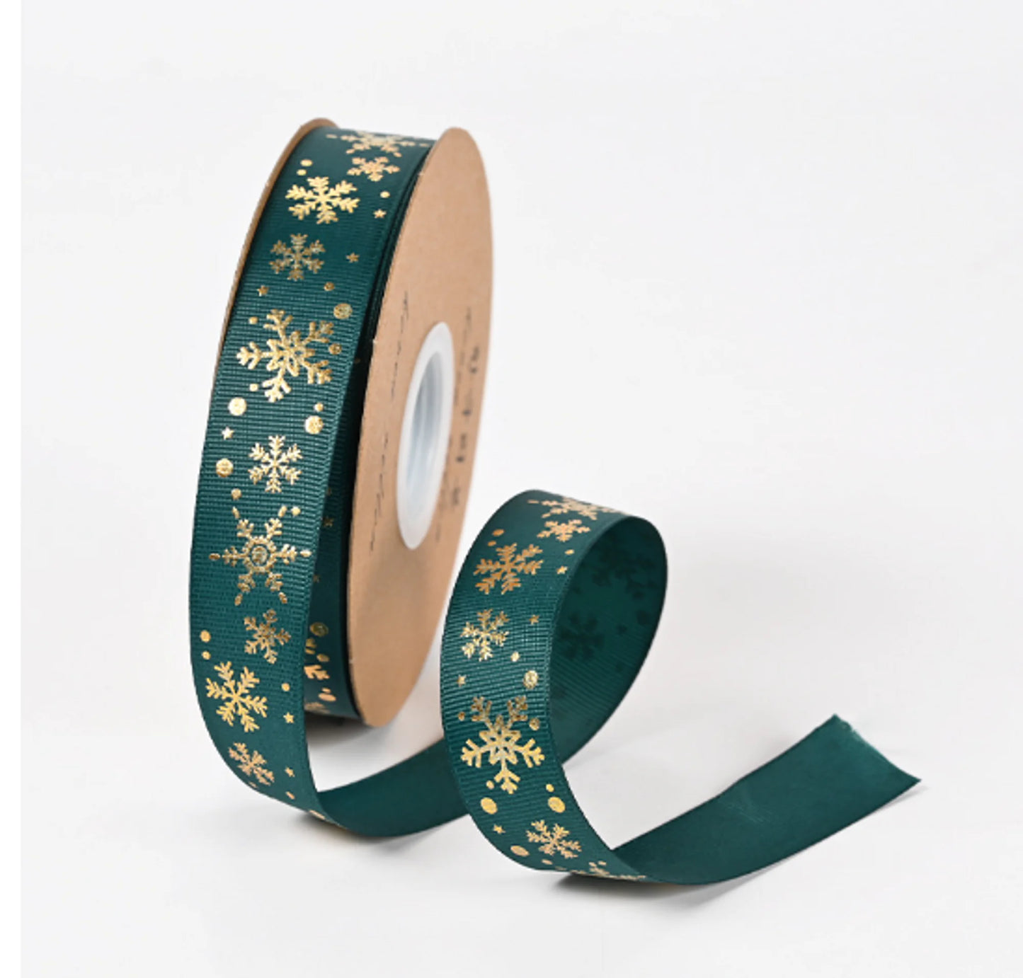Ribbon Printed Christmas Design