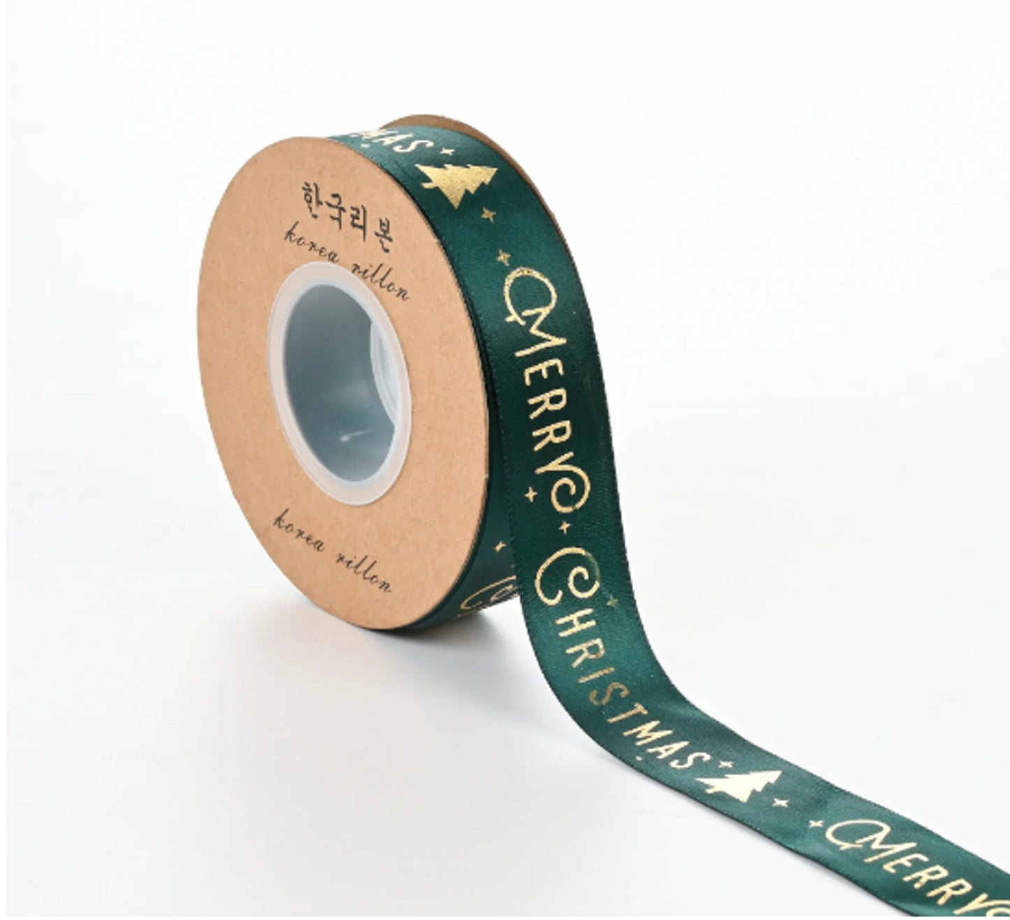 Ribbon Printed Christmas Design